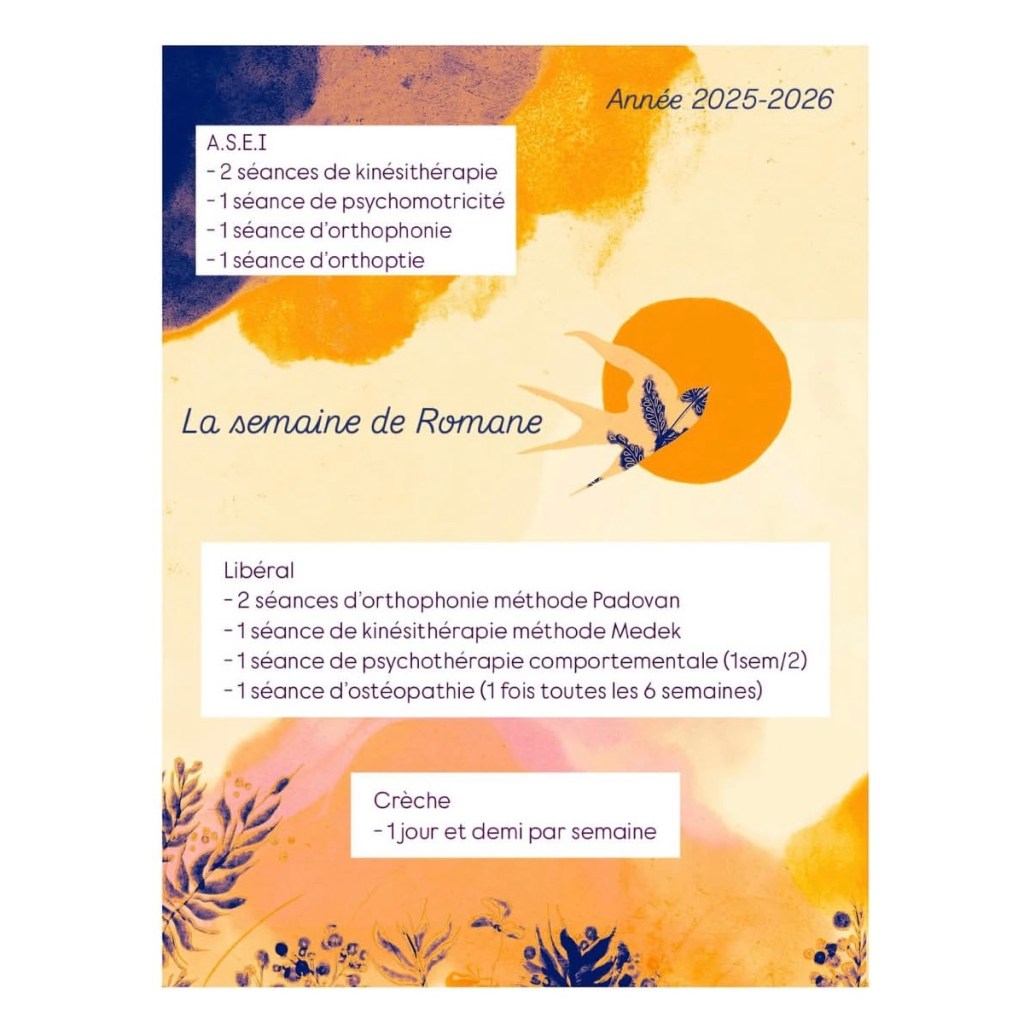 Emploi du temps&nbsp;2025-2026